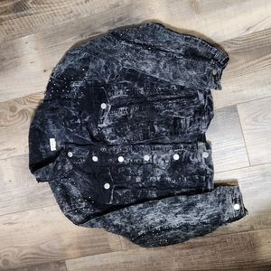 Black Corduroy Shacket